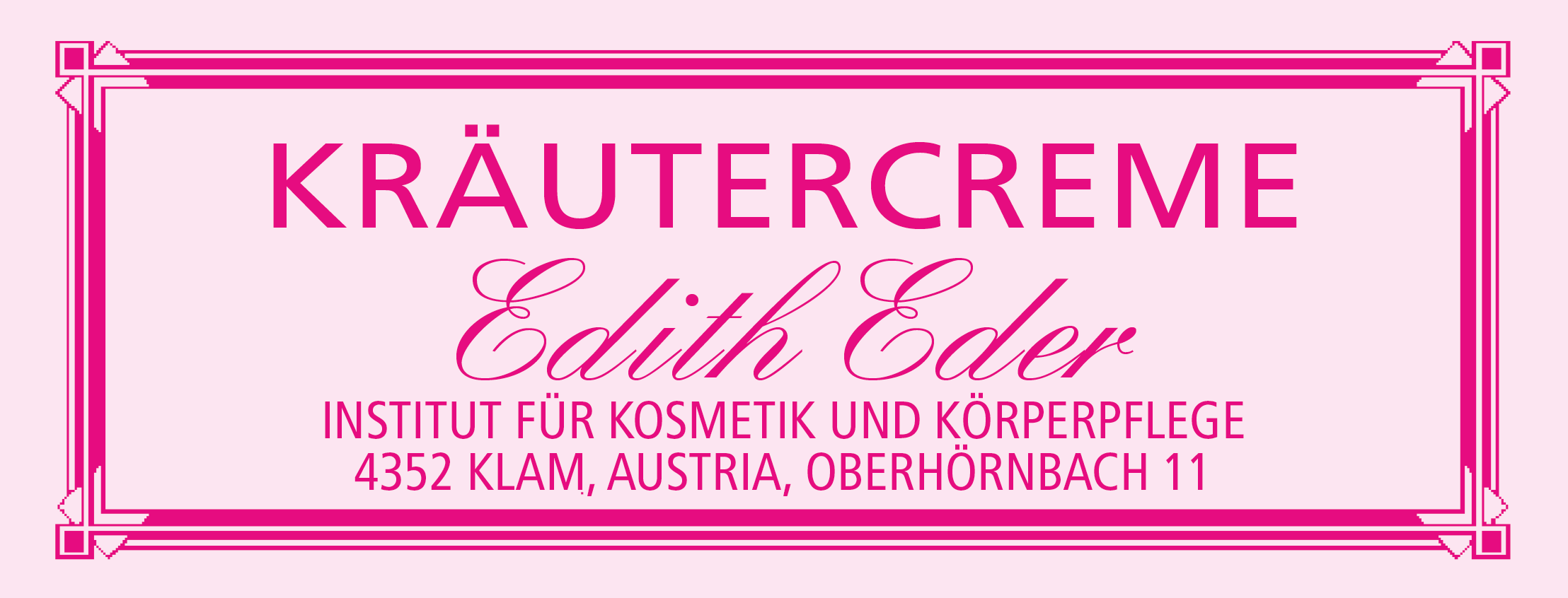 Kräutercreme Edith Eder