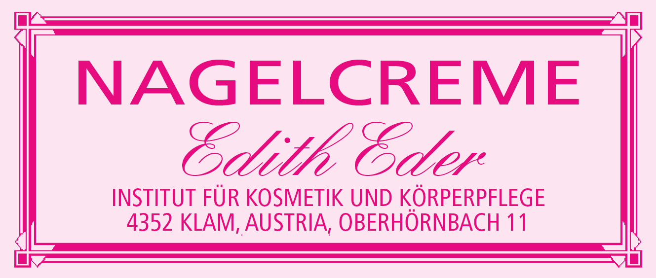 Nagelcreme Edith Eder